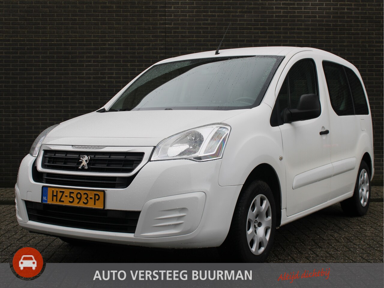 Peugeot Partner Tepee - 1.6 VTi Access Elek.bediende ramen, Centr.vergrendeling, Radio/CD speler, - AutoWereld.nl