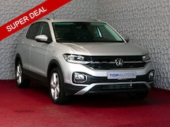 Volkswagen T-Cross - 1.5 TSI 150PK STYLE LED NAVI VIR.COCKPIT CARPLAY CAMERA STOELVERW. ADAP.CRUIS DAB 10/2023