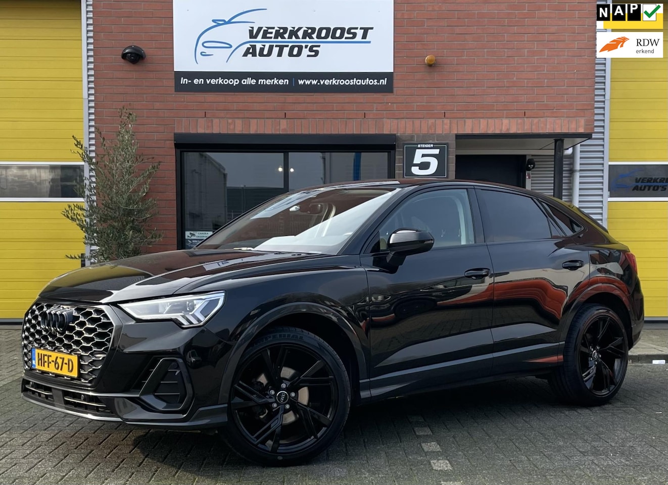 Audi Q3 Sportback - 35 TFSI S Edition. 360 camera. apple CarPlay. stoelverwarming - AutoWereld.nl