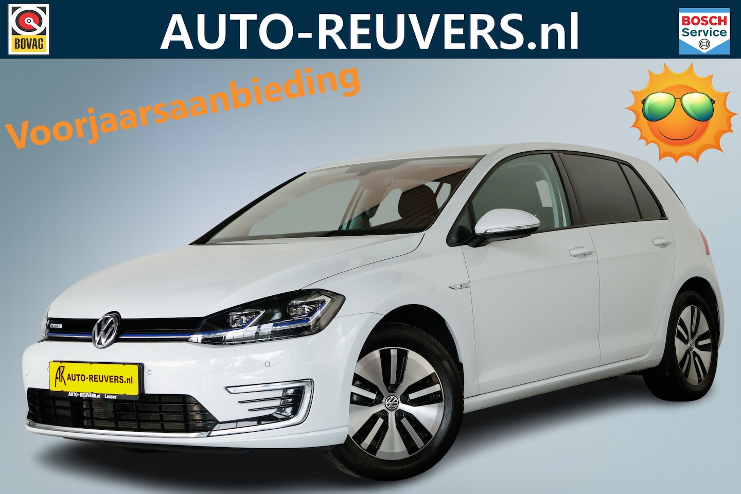 Volkswagen e-Golf - e-Golf / Navi / ACC / CarPlay / LED - AutoWereld.nl