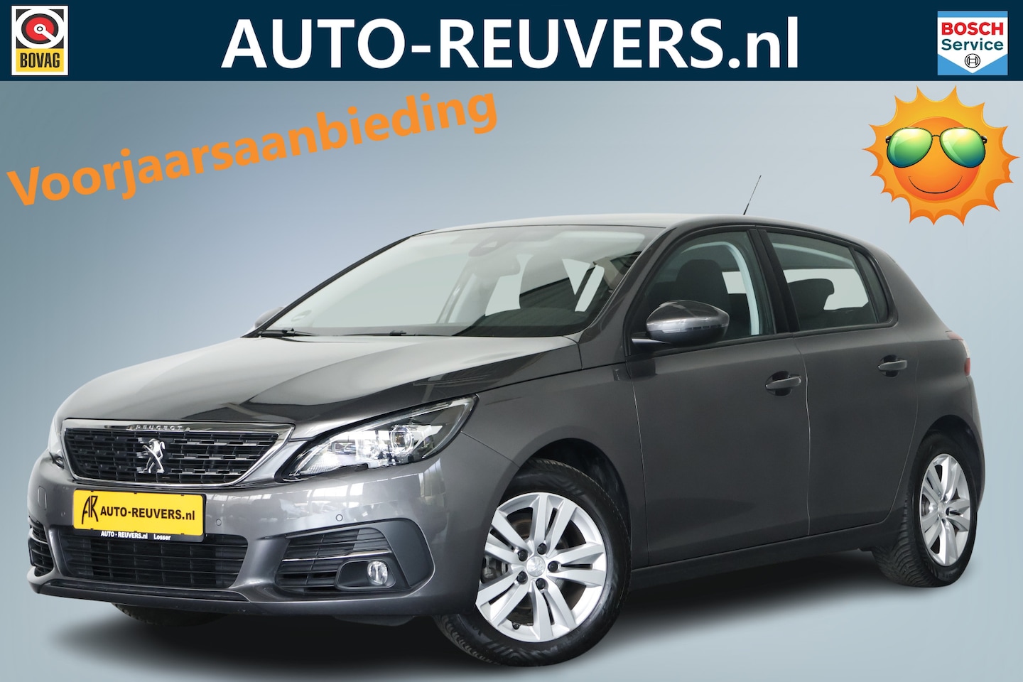 Peugeot 308 - 1.2 PureTech Blue Lease Active / Navi / Carplay / Cruise control / DAB - AutoWereld.nl