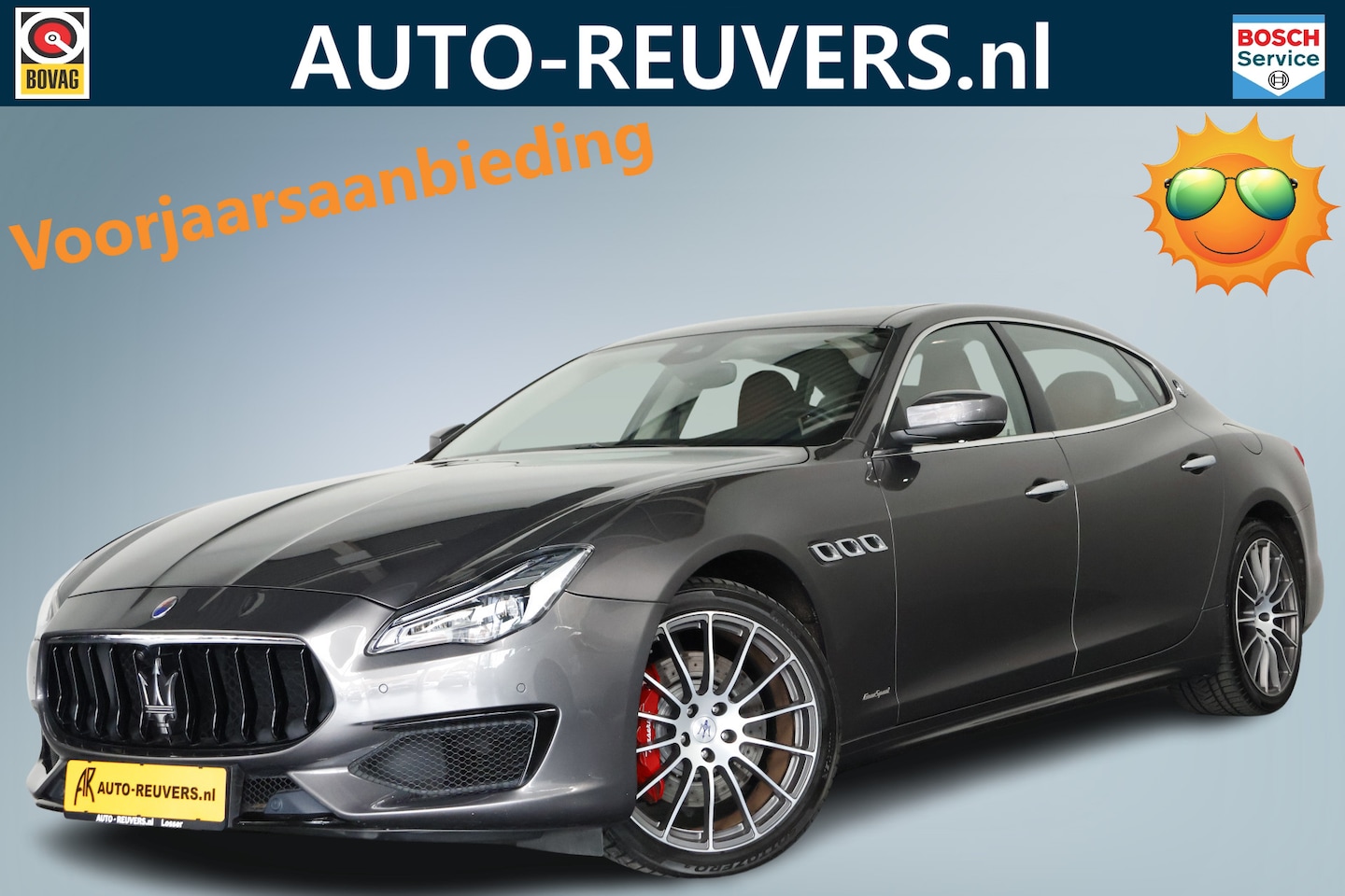 Maserati Quattroporte - (nieuw model) 3.0 S Q4 AWD / Luxury Line / Bi Xenon / Navigatie / Leder / Soft Close - AutoWereld.nl