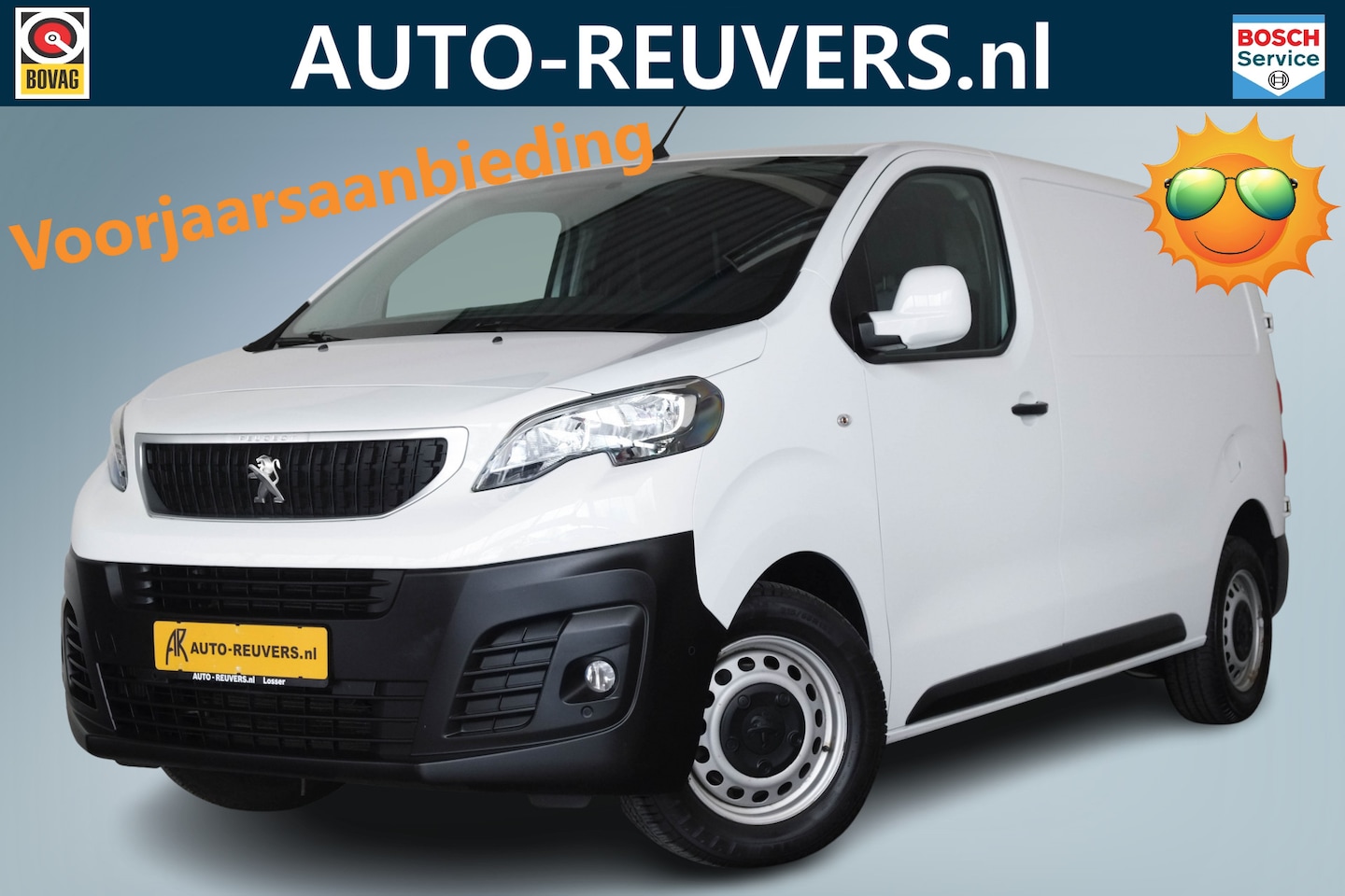 Peugeot Expert - 2.0 BlueHDI 120 Pro Airco / Cruisecontrol / Dodehoek detectie - AutoWereld.nl