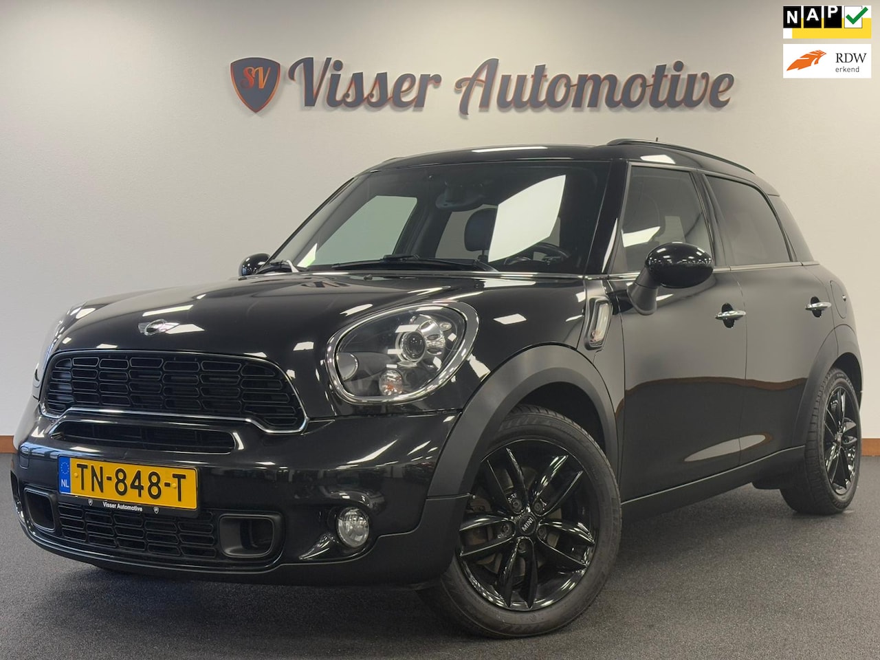 MINI Countryman - Mini 1.6 Cooper S Chili*Cruise-Control*Airco*Stoelverwarming*Leder*Xenon* - AutoWereld.nl