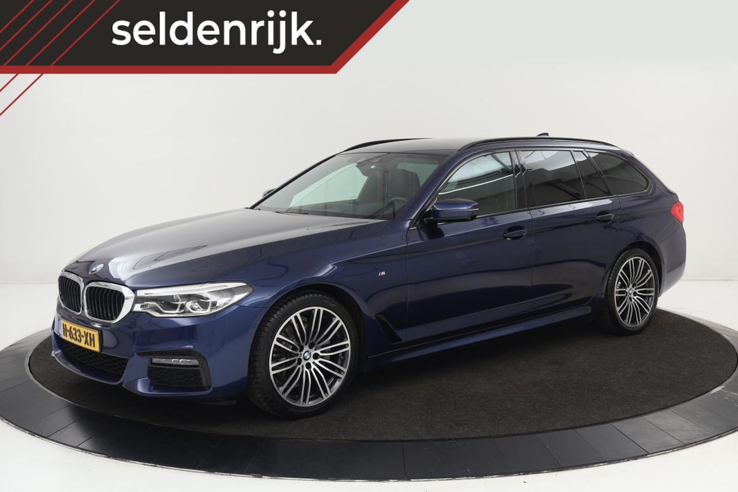 BMW 5-serie Touring - High Executive Edition | M Sport | Head-Up | Trekhaak | 360 camera | Leder | Stoelverwarmi - AutoWereld.nl