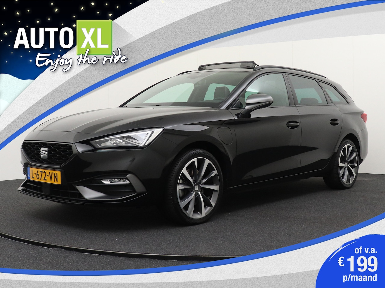 Seat Leon Sportstourer - 1.4 PHEV FR Pano-dak Camera Adapt. Cruise - AutoWereld.nl