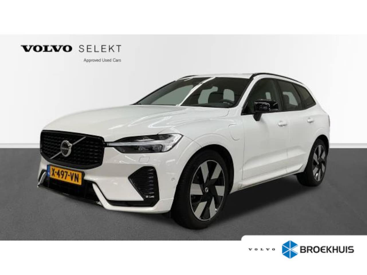 Volvo XC60 - T6 Plug-in hybrid AWD Ultimate Dark | Luchtvering | Long Range |  Verwarmbare Stoelen | Ha - AutoWereld.nl