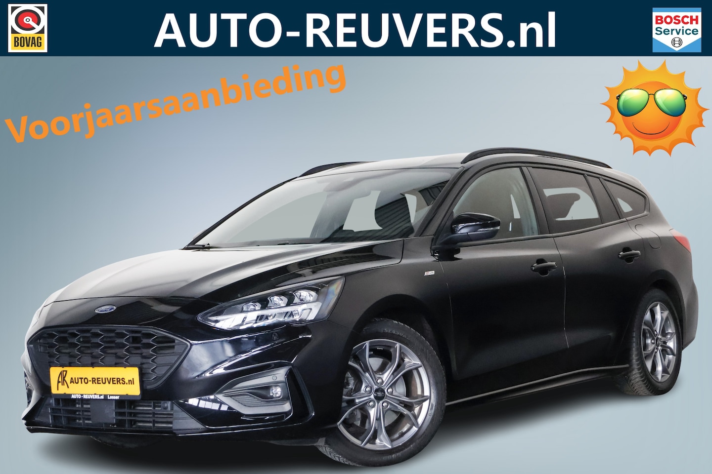 Ford Focus Wagon - 1.5 EcoBoost ST Line / LED / Navi / CarPlay / HUD / Cam - AutoWereld.nl