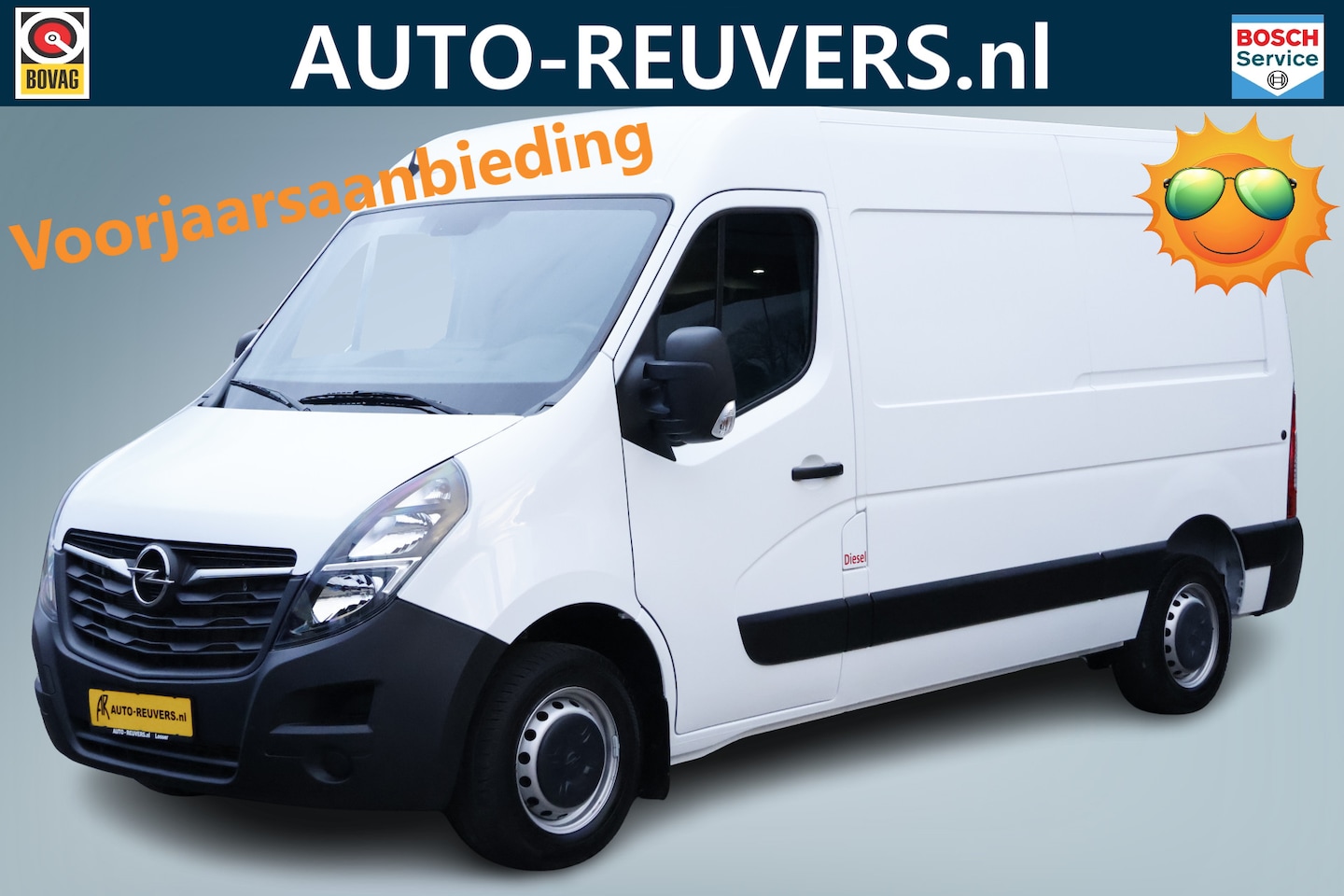 Opel Movano - 2.3 Turbo L2H2 Navigatie / Cruisecontrol / DAB / Bluetooth - AutoWereld.nl