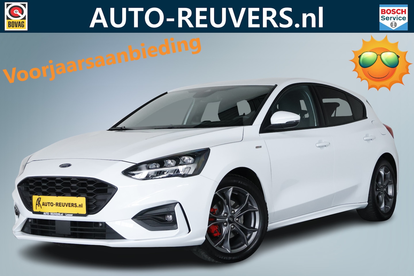 Ford Focus - 1.5 EcoBoost ST Line Business / Navi / LED / ACC / HUD / Cam / Clima - AutoWereld.nl