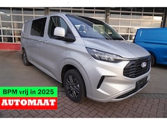 Ford Transit Custom - 320L 2.0 TDCI 170PK L2H1 Limited DC Automaat Schuifdeur links en rechts | Airco | Adap.Cru