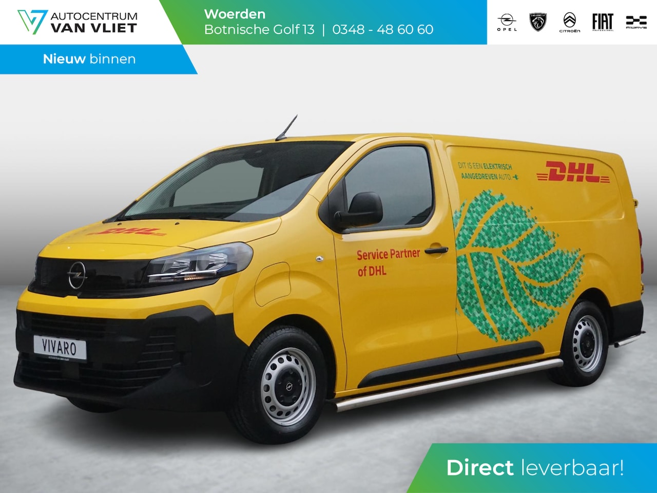 Opel Vivaro Electric - L3 50 kWh | inclusief complete DHL subcontractor inrichting | rijklaarprijs - AutoWereld.nl