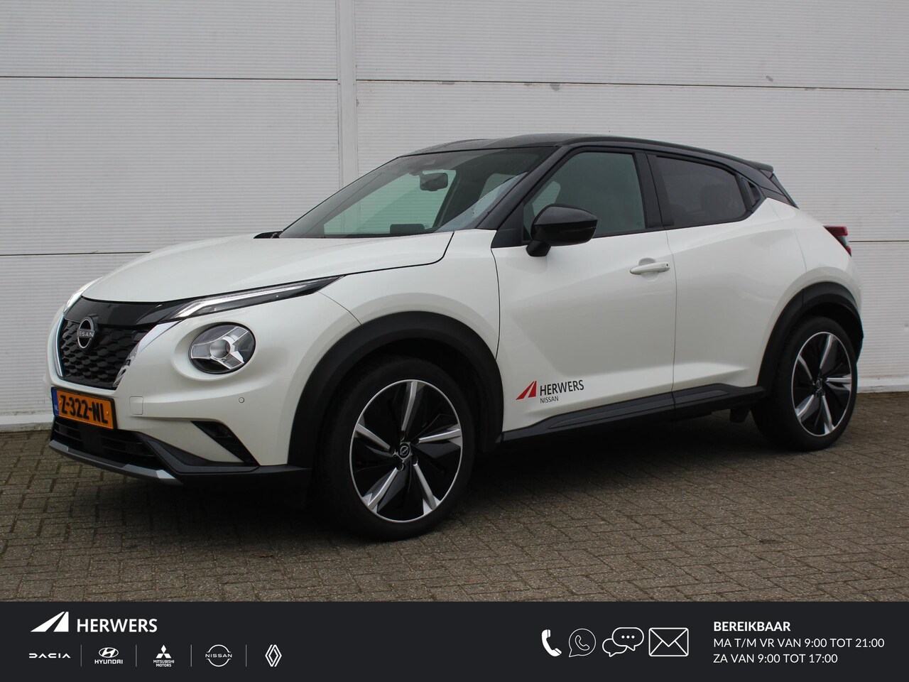 Nissan Juke - 1.6 Hybrid N-Design / Navigatie + Apple Carplay/Android Auto / Climate Control / Cruise Co - AutoWereld.nl