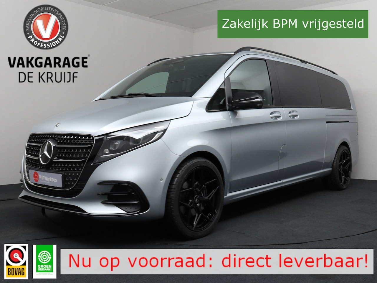 Mercedes-Benz V-klasse - 300d L3 Avantgarde DC Luchtvering/ Airmatic | ACC | AMG Pakket Winterpakket ! - AutoWereld.nl