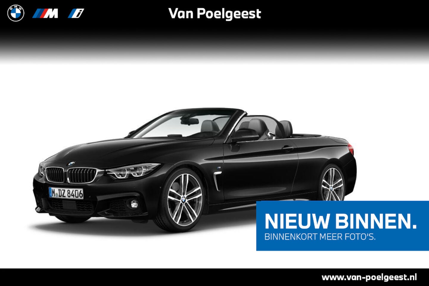 BMW 4-serie Cabrio - 440i High Executive M-Sport 19 Inch / Stuurwielrand Verwarming / Adaptief M-Onderstel / Co - AutoWereld.nl