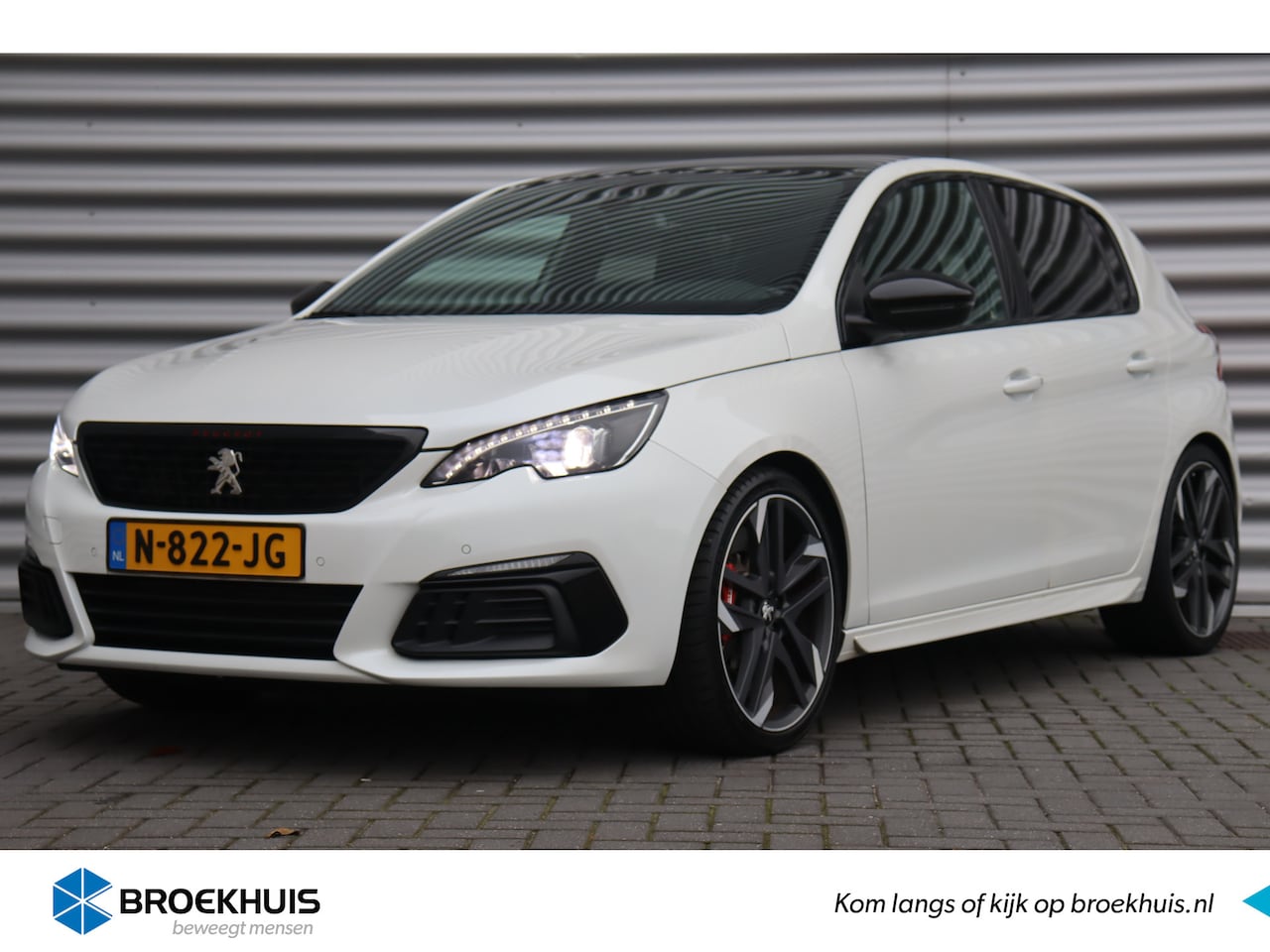 Peugeot 308 - 1.6 PURETECH 263PK 5-DRS GTI BY PEUGEOT SPORT / NAVI / LEDER / CLIMA / PDC / 19" BI-COLOR - AutoWereld.nl