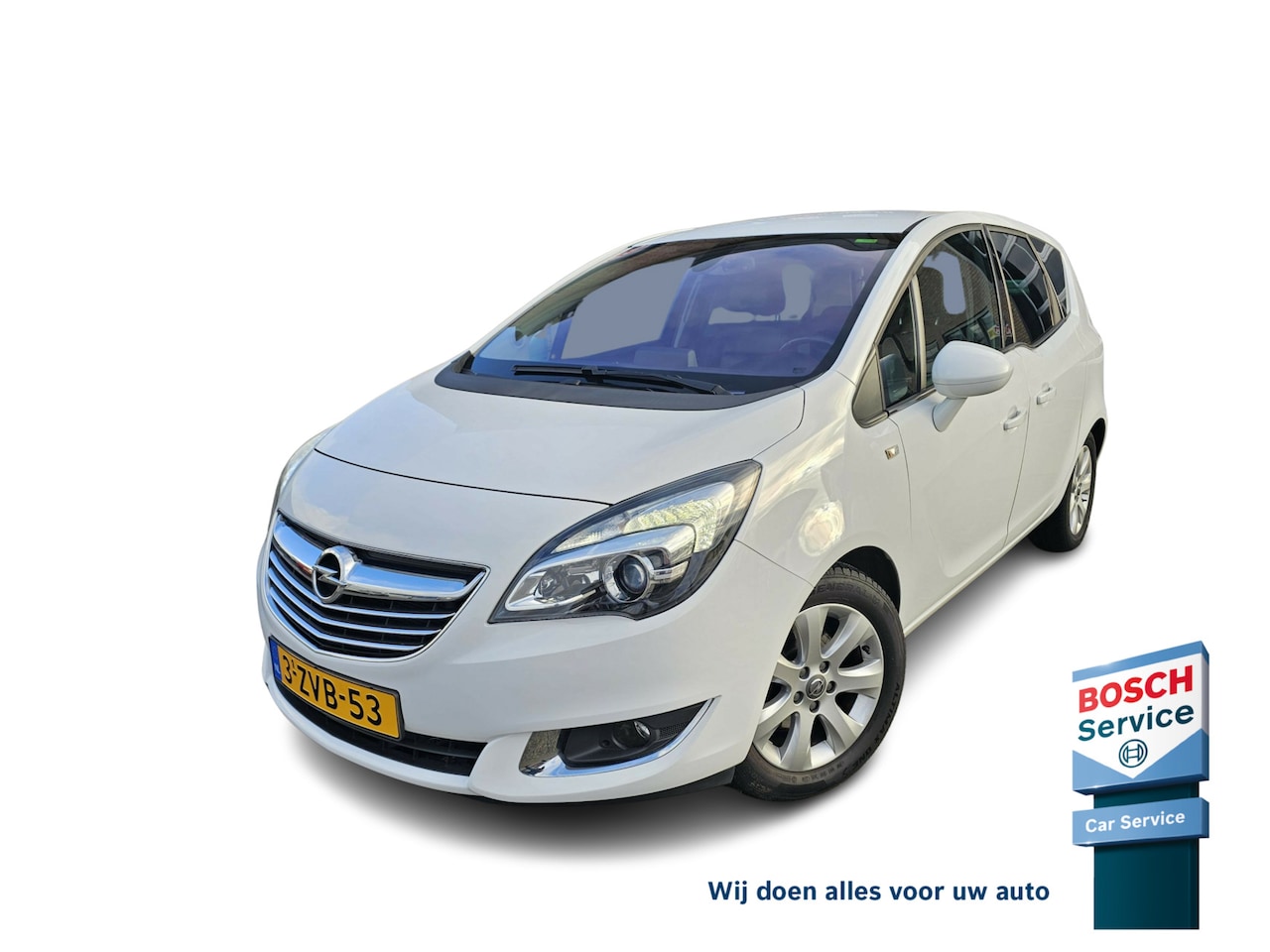 Opel Meriva - 1.4 Turbo Cosmo LEER NAVI CRUISE - AutoWereld.nl