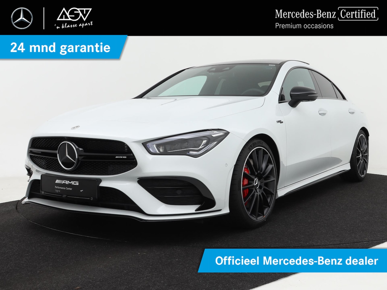 Mercedes-Benz CLA-Klasse - AMG 35 4MATIC Premium Plus Mercedes-Benz CLA-Klasse 35 AMG 4MATIC Premium Plus | AMG Perfo - AutoWereld.nl