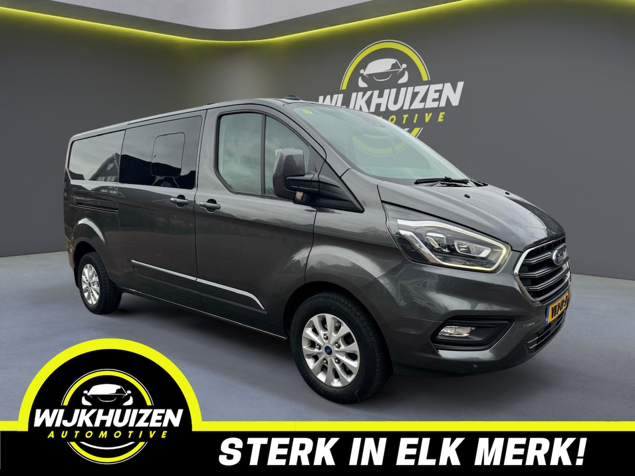 Ford Transit Custom - 320 2.0 TDCI L2H1 Limited DC 170 PK !!! Vol Opties !!! Nieuwe apk !!! - AutoWereld.nl