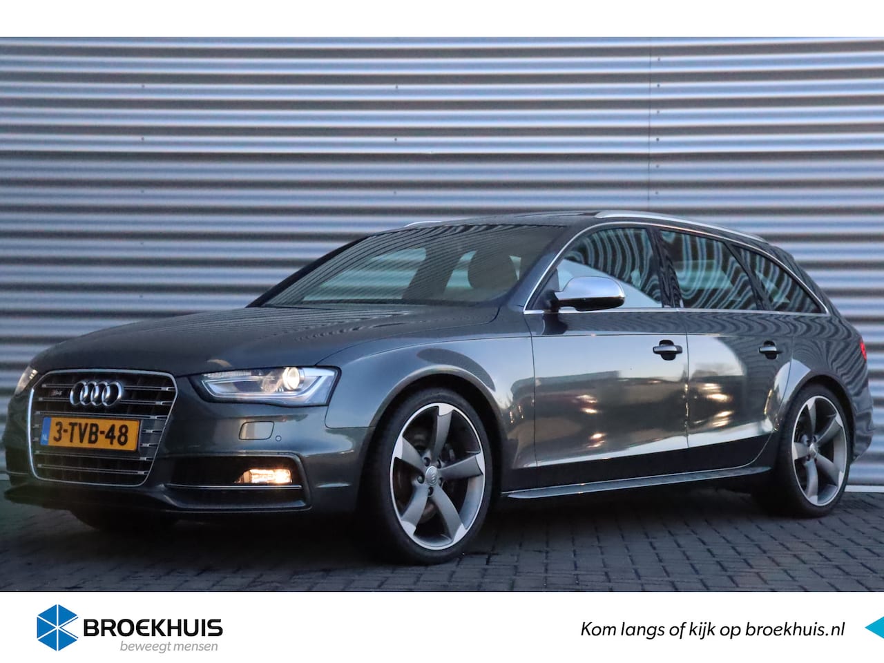 Audi S4 - Avant 3.0 TFSI 334PK QUATTRO PRO LINE S AUTOMAAT / NAVI / LEDER / CLIMA / XENON / PDC / CA - AutoWereld.nl