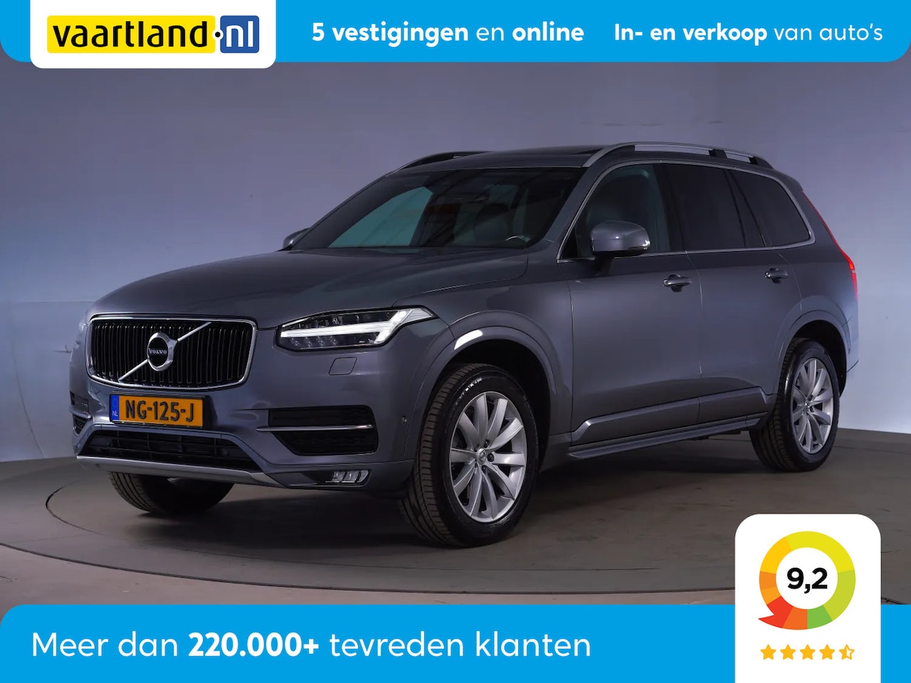 Volvo XC90 - 2.0 D5 AWD Momentum Aut. [ Panoramadak Camera Leder ] - AutoWereld.nl