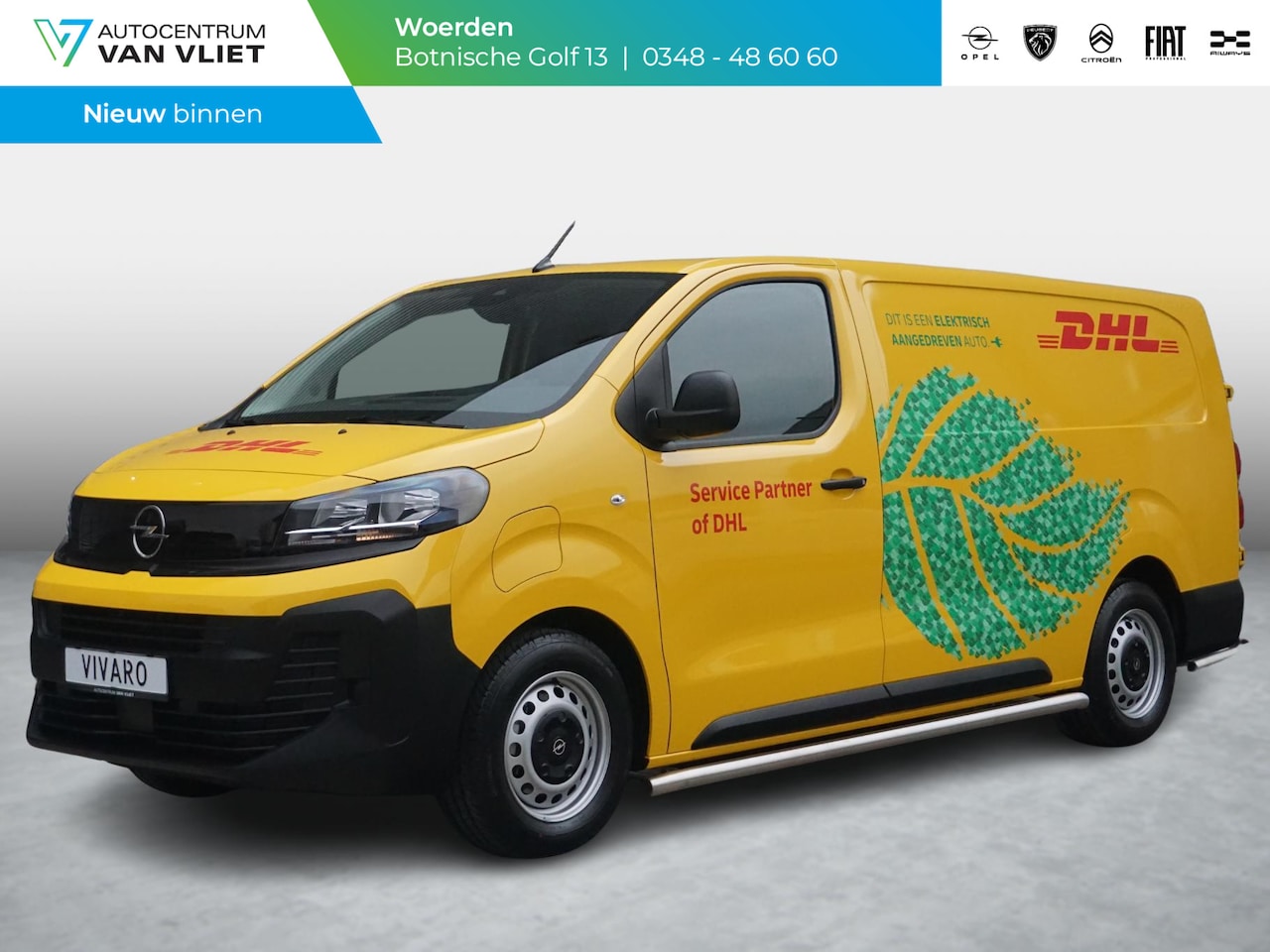 Opel Vivaro Electric - L3 75 kWh | inclusief complete DHL subcontractor inrichting | rijklaarprijs - AutoWereld.nl