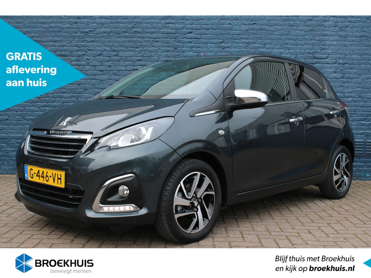 Peugeot 108 - 5drs 1.0 e-VTi Allure | Navi by app | Camera | Climate control | Lichtmetaal | - AutoWereld.nl