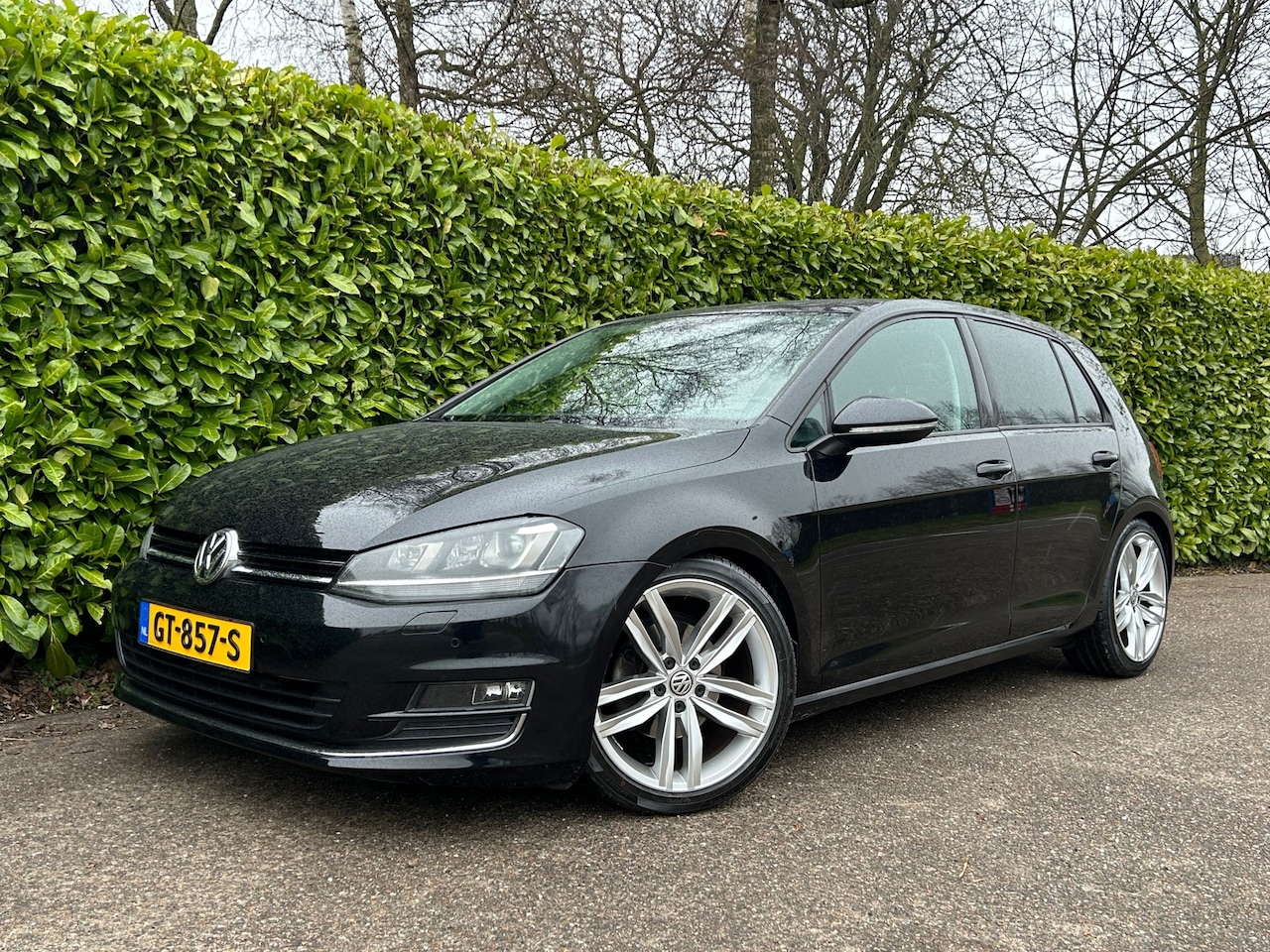 Volkswagen Golf - 1.4 TSI Highline Automaat | Navi | Clima | Stoelverwarming | 18" Velgen | Velours | PDC | - AutoWereld.nl