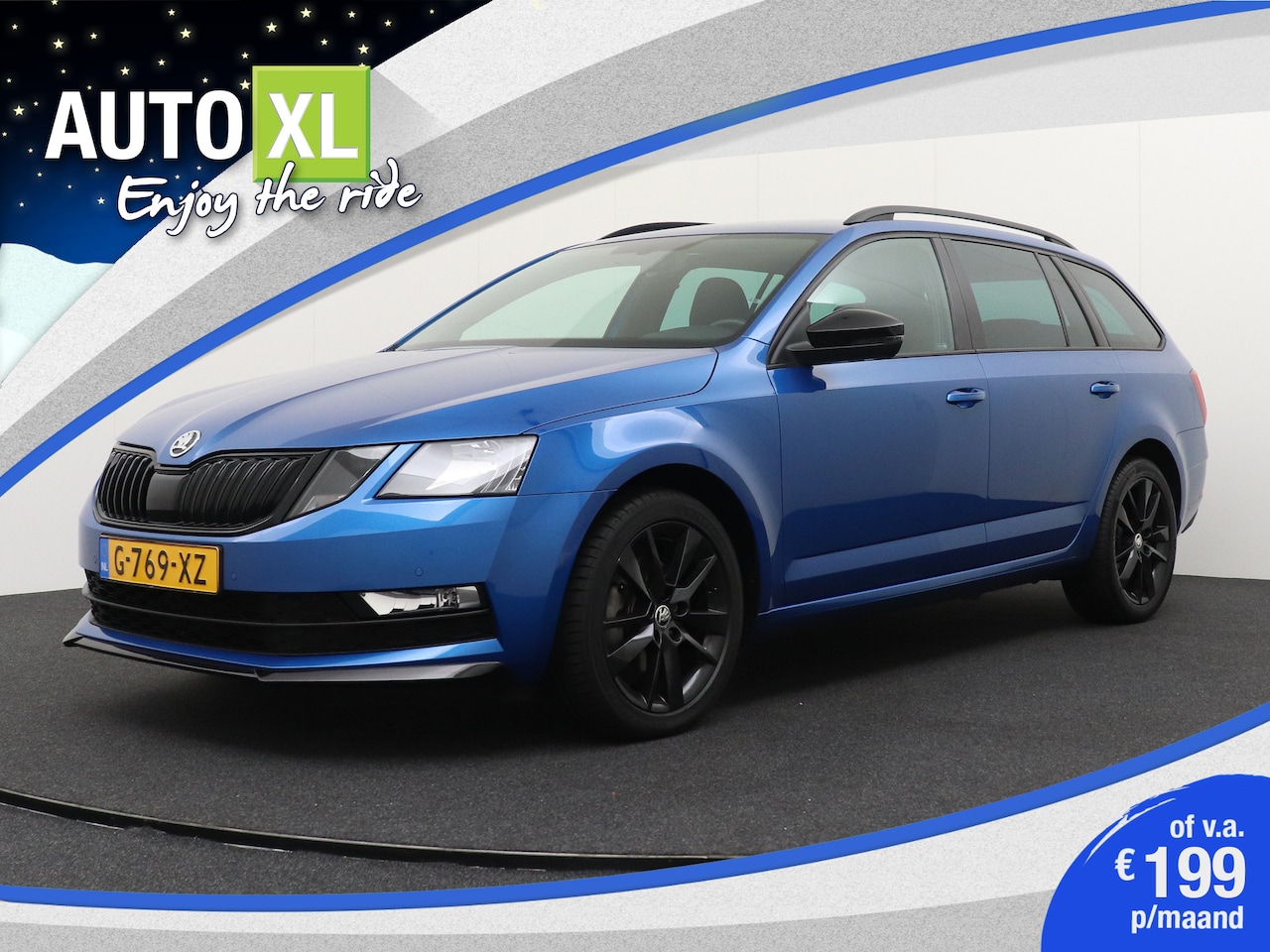 Skoda Octavia Combi - 1.0 TSI Sport Trekhaak Sportstoelen - AutoWereld.nl