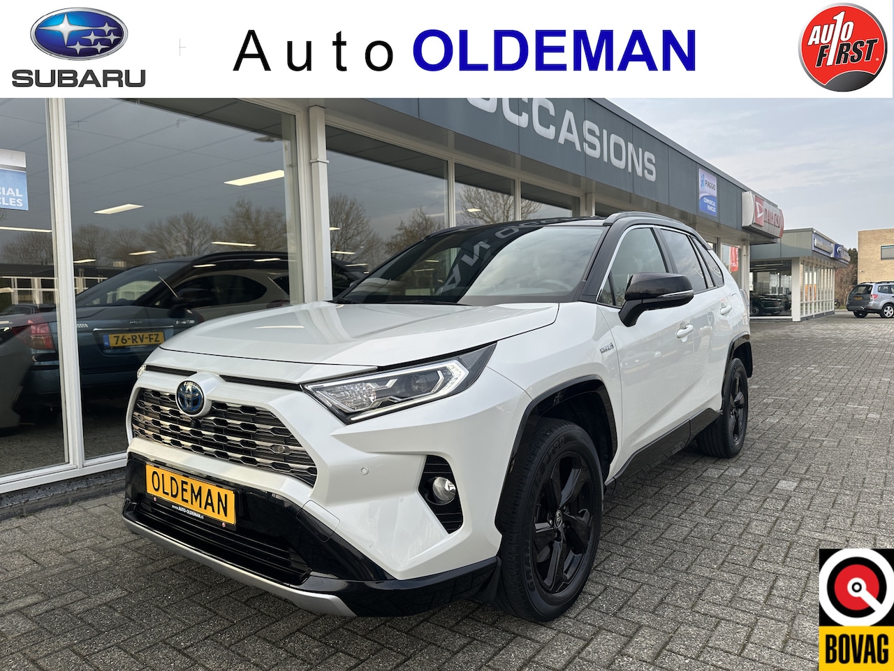 Toyota RAV4 - 2.5 Hybrid AWD Executive BI-TONE LEDER,CARPLAY,JBL,360 CAMERA - AutoWereld.nl