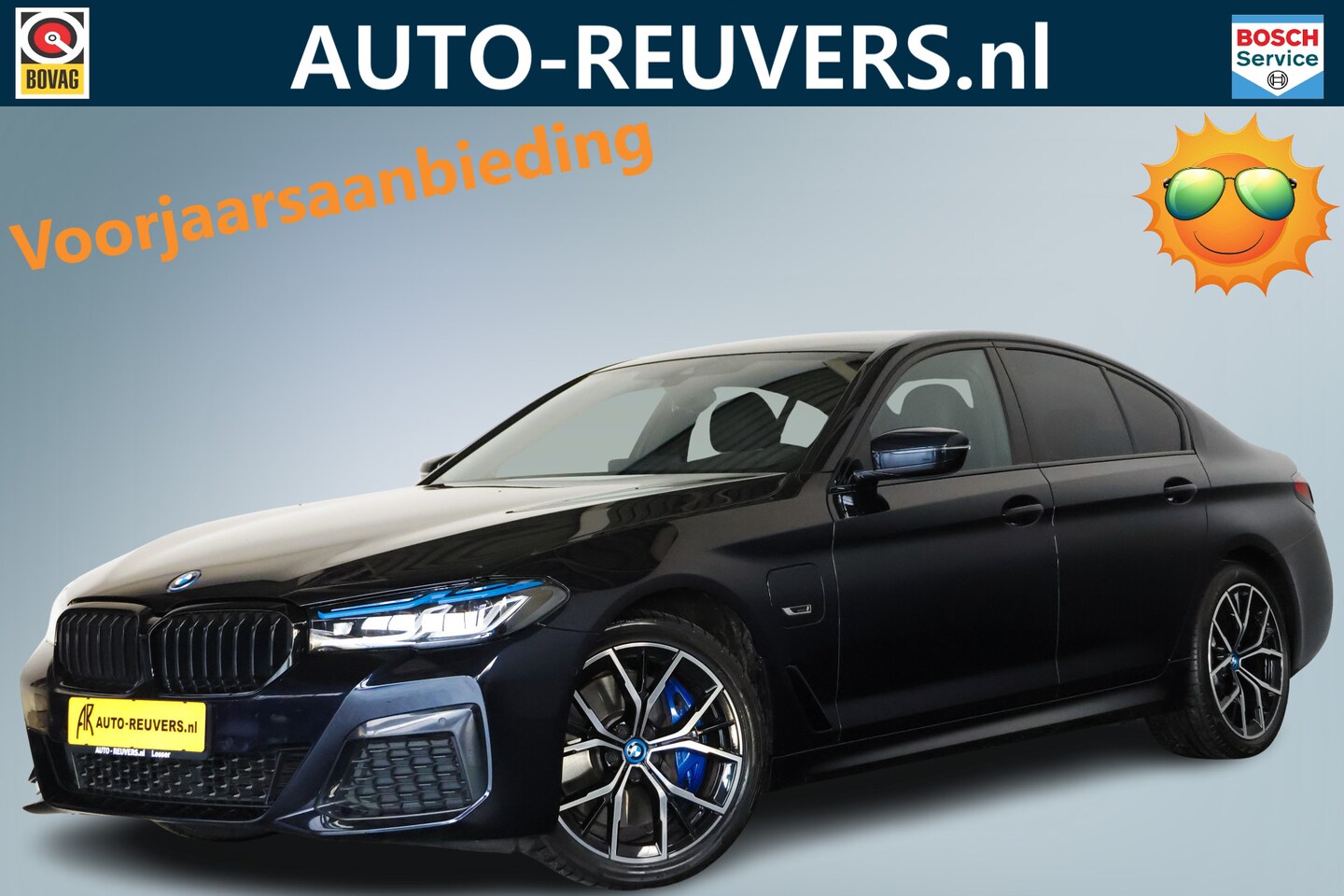 BMW 5-serie - 545e xDrive M-Sport / Leder / Navi / Carplay / DAB / Harman Kardon - AutoWereld.nl