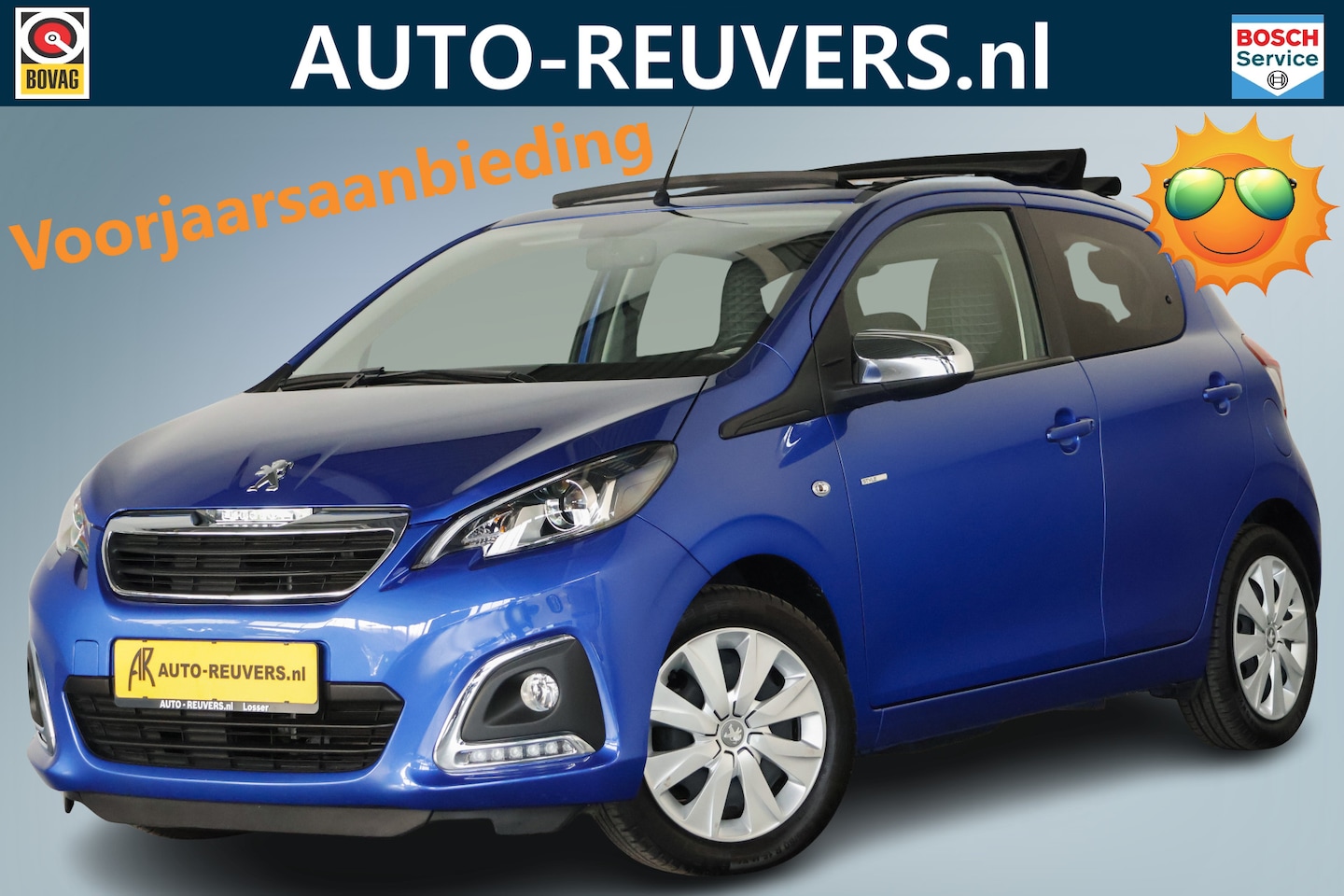 Peugeot 108 - 1.0 e-VTi Style TOP! / Opendak / Airco / CarPlay / Camera - AutoWereld.nl