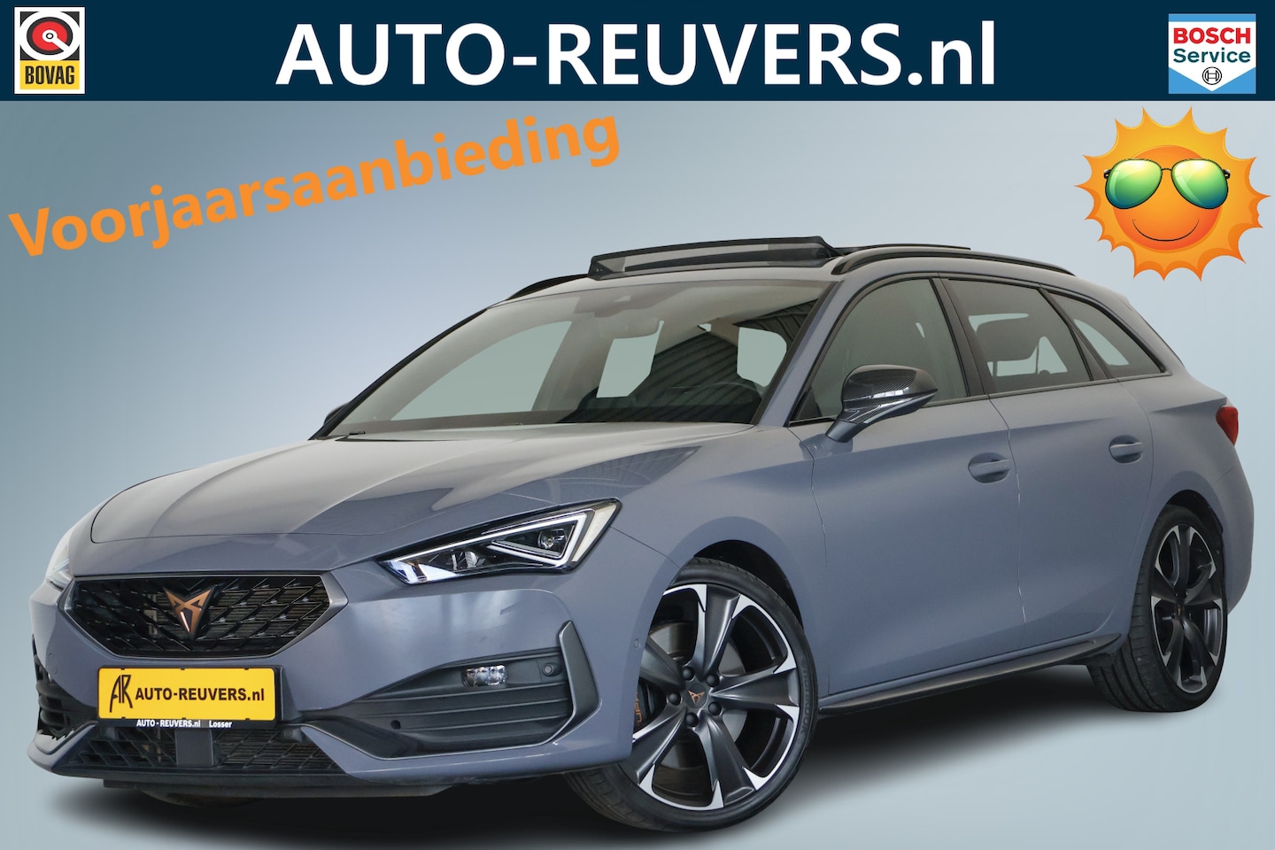 CUPRA Leon Sportstourer - 2.0 TSI VZ 4DRIVE 310pk / Opendak / Leder / Travelassist / Beats / CarPlay - AutoWereld.nl