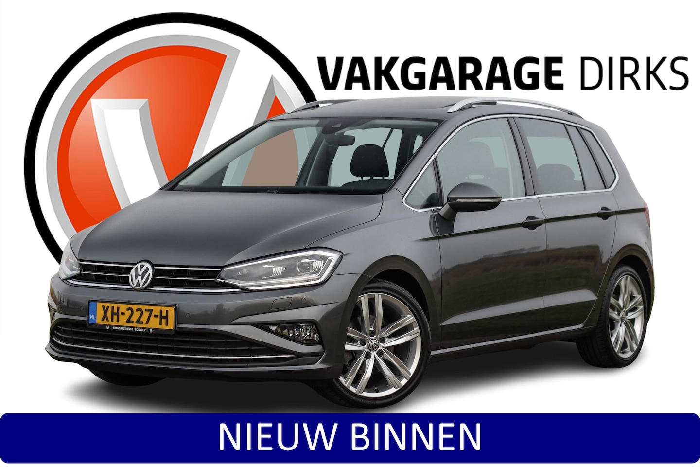 Volkswagen Golf Sportsvan - 1.5 TSI 150 PK DSG Highline ✅ Pano ✅ LED ✅ Carplay - AutoWereld.nl