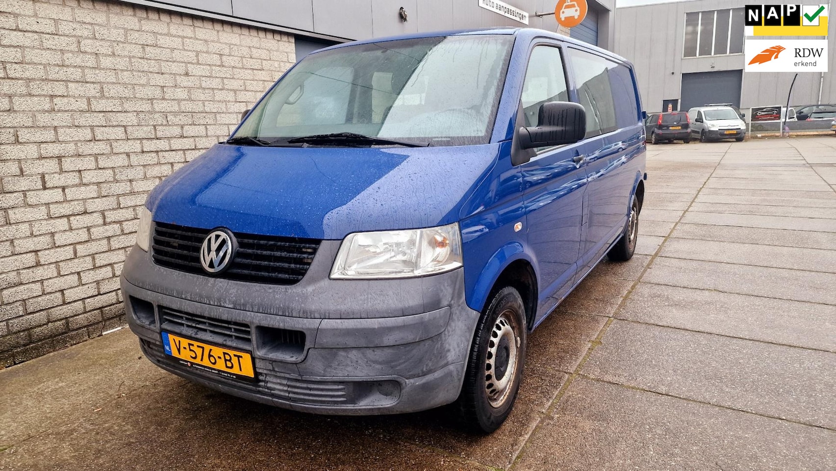 Volkswagen Transporter - 2.5 TDI 340 Trendline DC 1e eigenaar Airco Dubbel cabine... - AutoWereld.nl