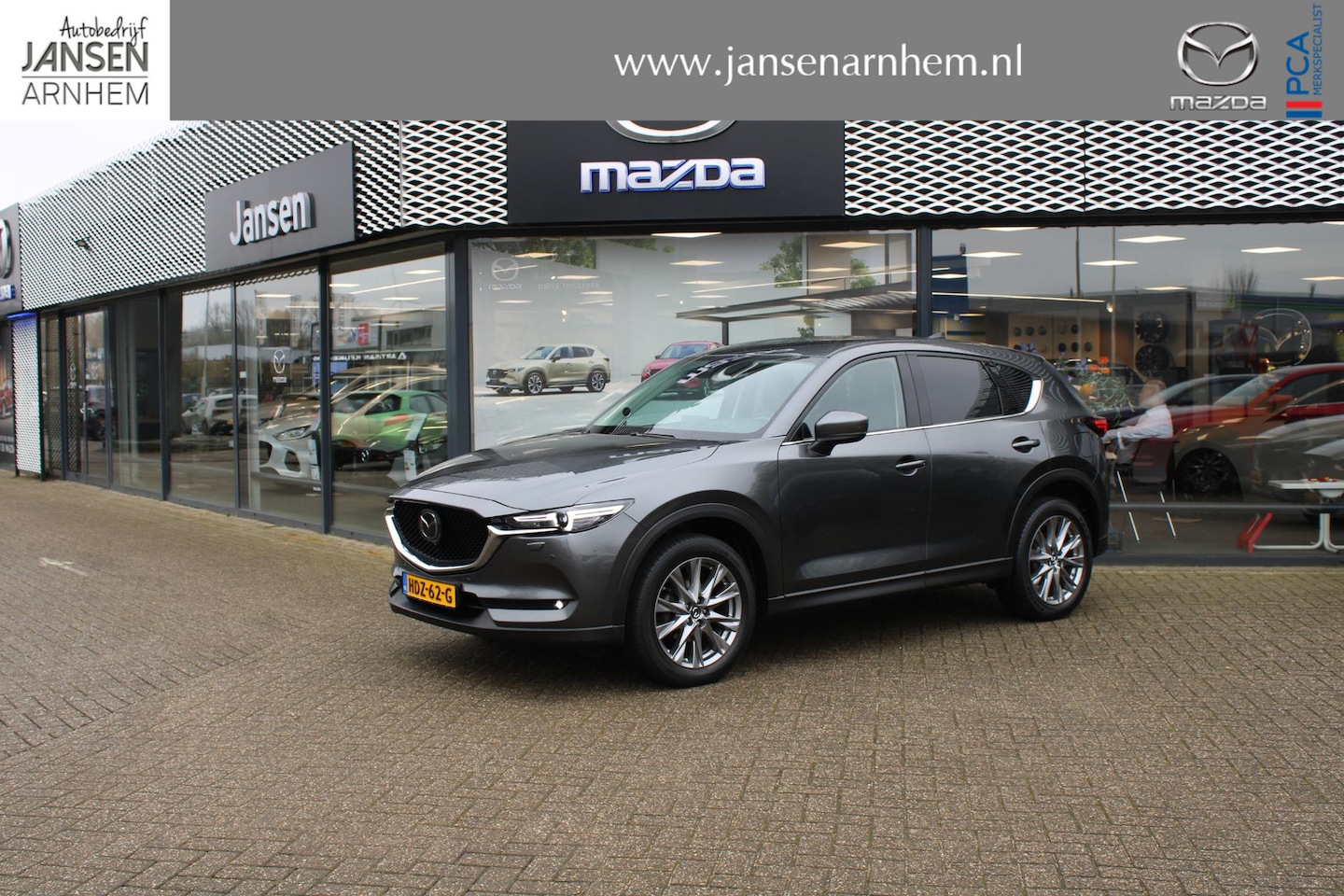 Mazda CX-5 - 2.5 4WD SkyActiv-G 194 Luxury 2.5 4WD SkyActiv-G 194 Luxury , Automaat, Trekhaak, Leder, Adap.Cruise, 360 Camera, Bose, - AutoWereld.nl