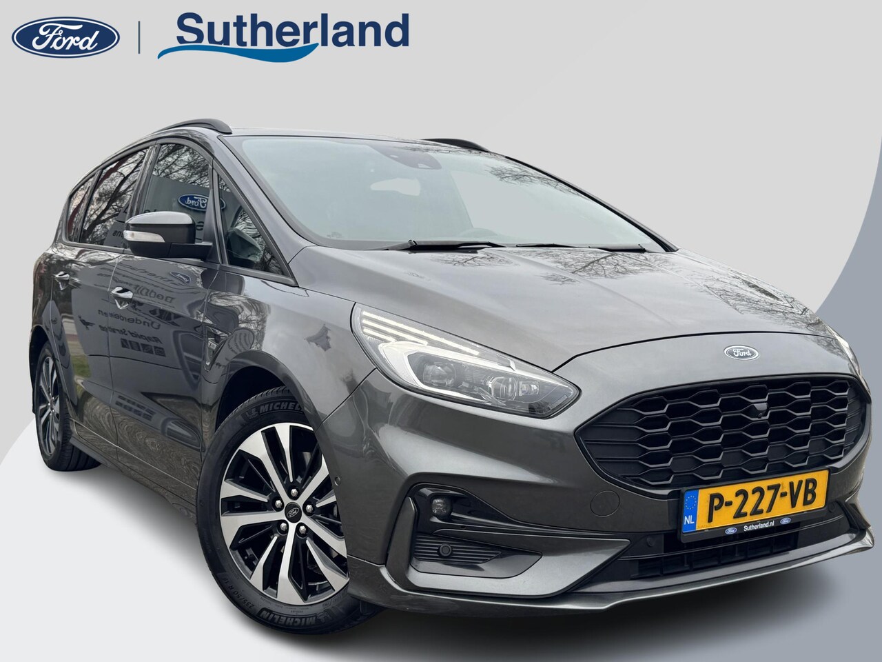 Ford S-Max - 2.5 FHEV ST-Line Hybride Automaat 190pk | Adaptieve Cruise | SONY Audio | Dode hoeksensore - AutoWereld.nl