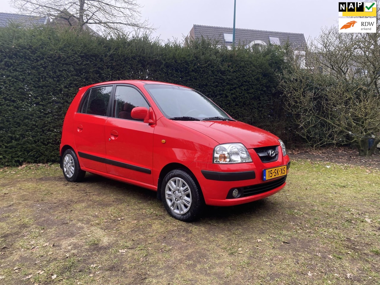 Hyundai Atos - 1.1i Dynamic Cool APK t/m 19.02.2026 I Airco I Parkeersensoren I Trekhaak I Zeer netjes! - AutoWereld.nl