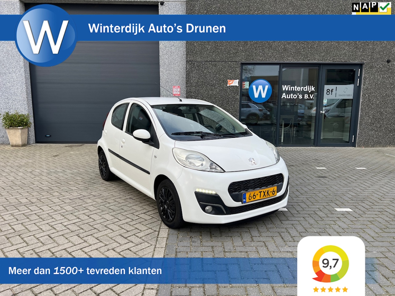 Peugeot 107 - 1.0 Active Airco! 5Drs! Nap! 2Eigenaar! - AutoWereld.nl