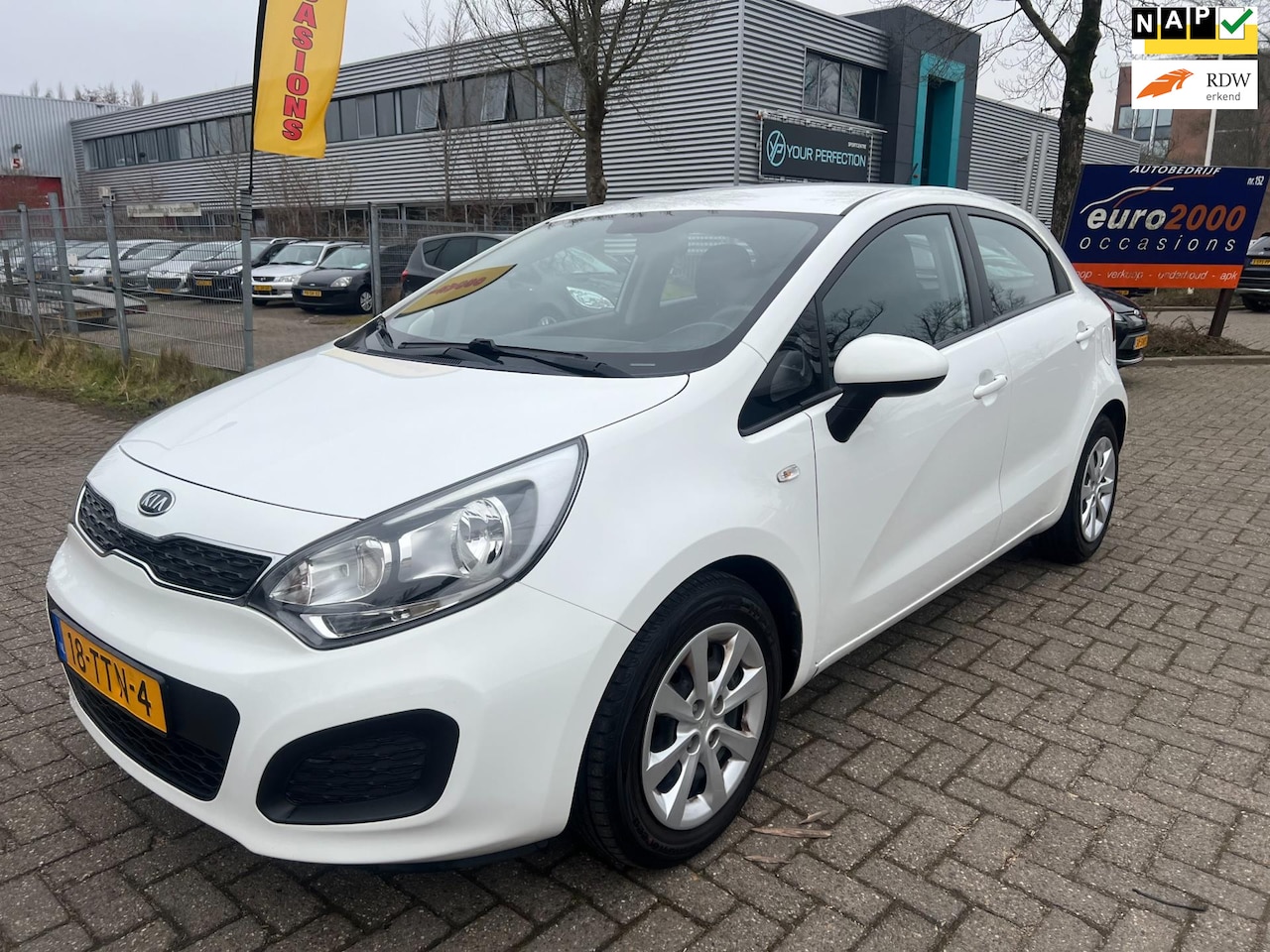 Kia Rio - 1.2 CVVT Comfort Pack - AIRCO - NIEUWE APK - 2012 ! - AutoWereld.nl