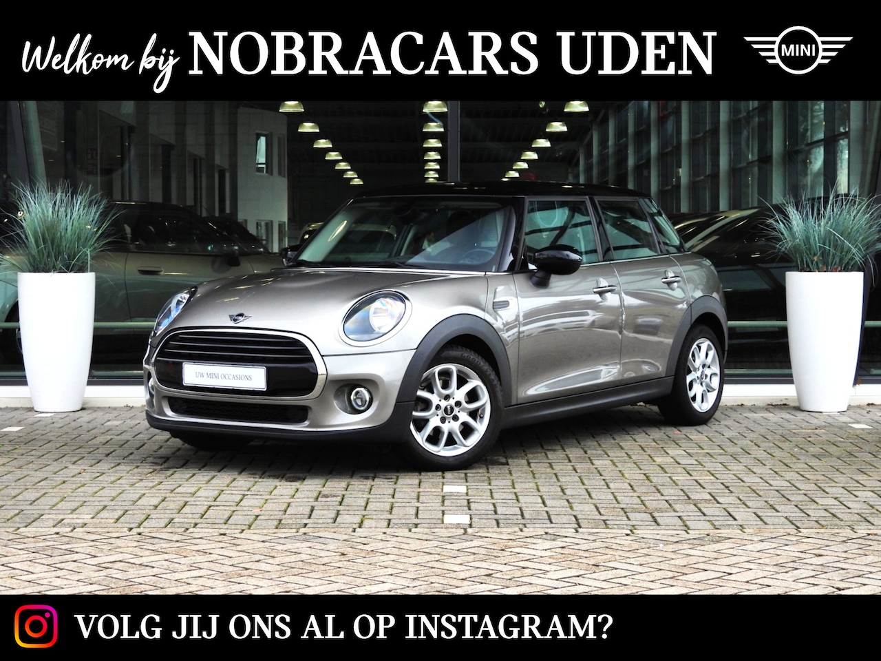 MINI Cooper - Hatchback Automaat / LED / Cruise Control / PDC achter / Navigatie - AutoWereld.nl