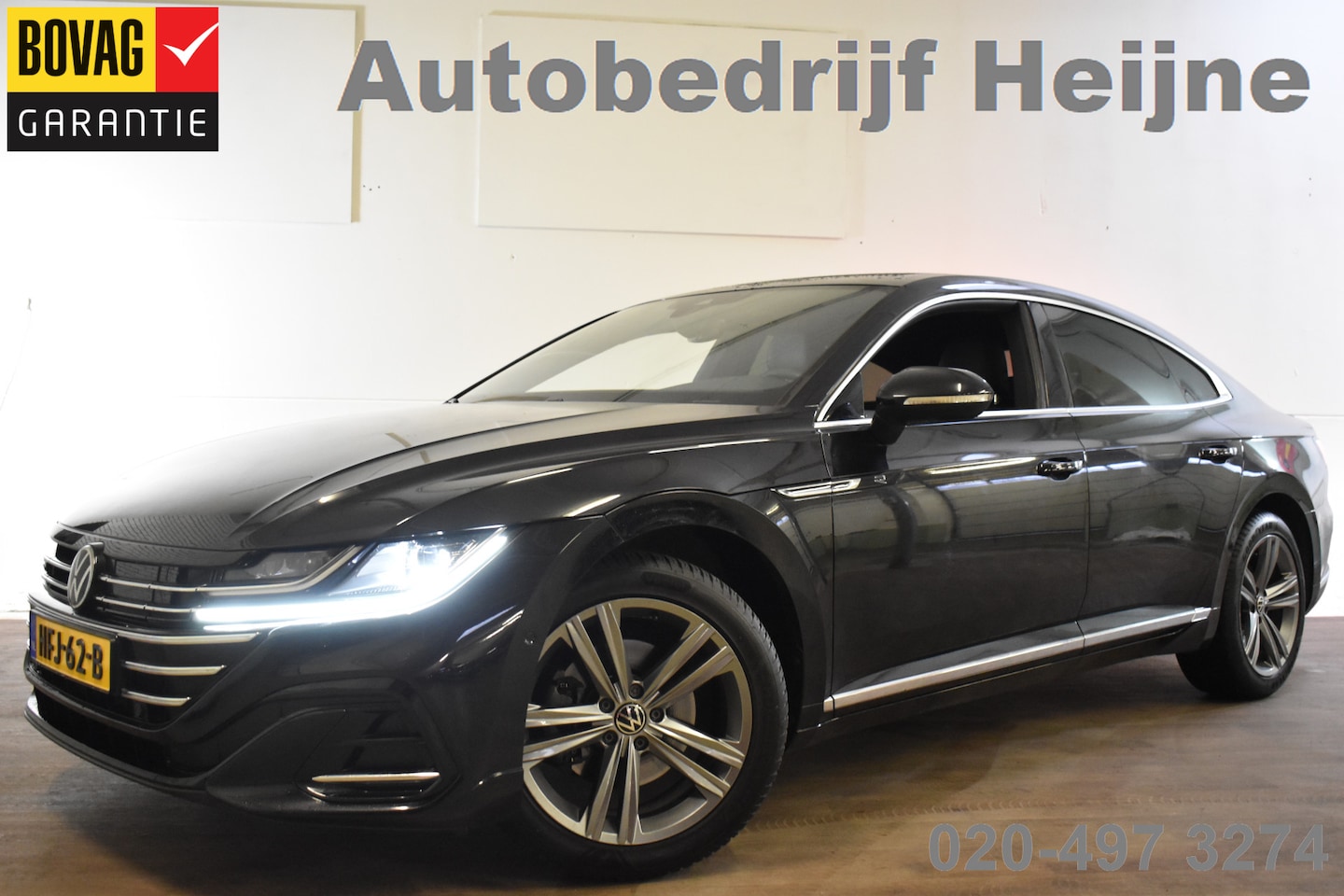 Volkswagen Arteon - eHybrid 218PK DSG R-LINE SPORT BUSINESS + LEDER/NAVI/VIRTUAL - AutoWereld.nl