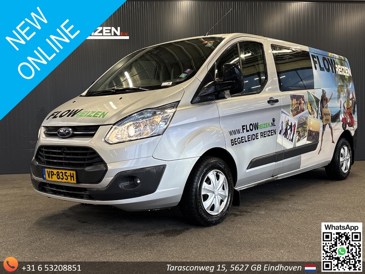 Ford Transit Custom - 290 2.2 TDCI L2H1 Trend Dubbel Cabine | € 7.350,- NETTO! | Navi | Airco | Cruise | - AutoWereld.nl