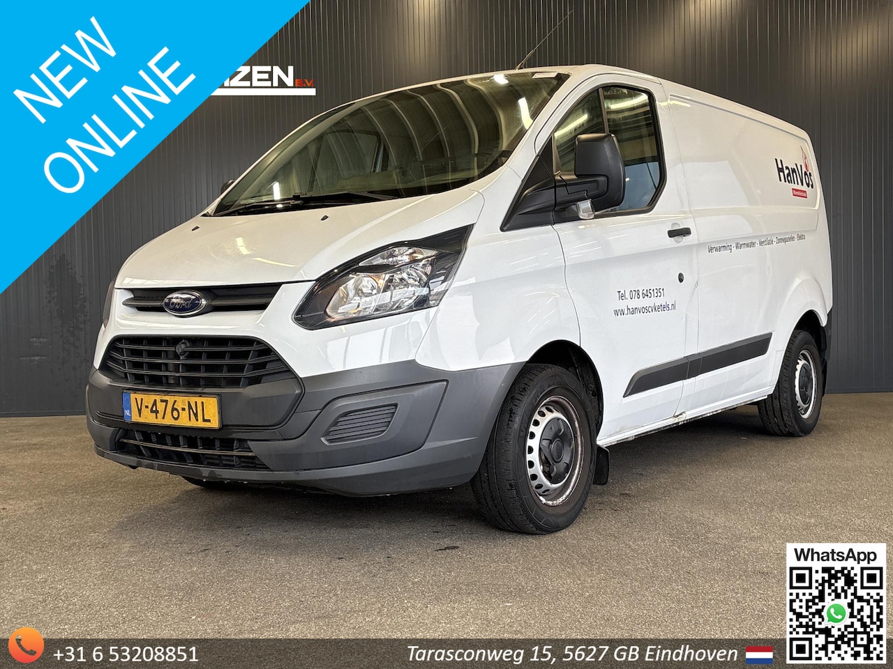 Ford Transit Custom - 270 2.0 TDCI L1H1 | € 7.450,- NETTO! | EURO 6 | Airco | Trekhaak - AutoWereld.nl