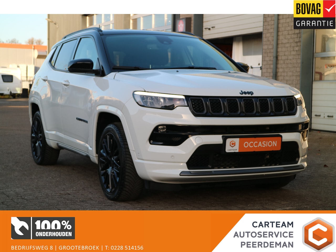 Jeep Compass - 4xe 240 Plug-in Hybrid Electric S | Navi | Camera | Als Nieuw! | - AutoWereld.nl