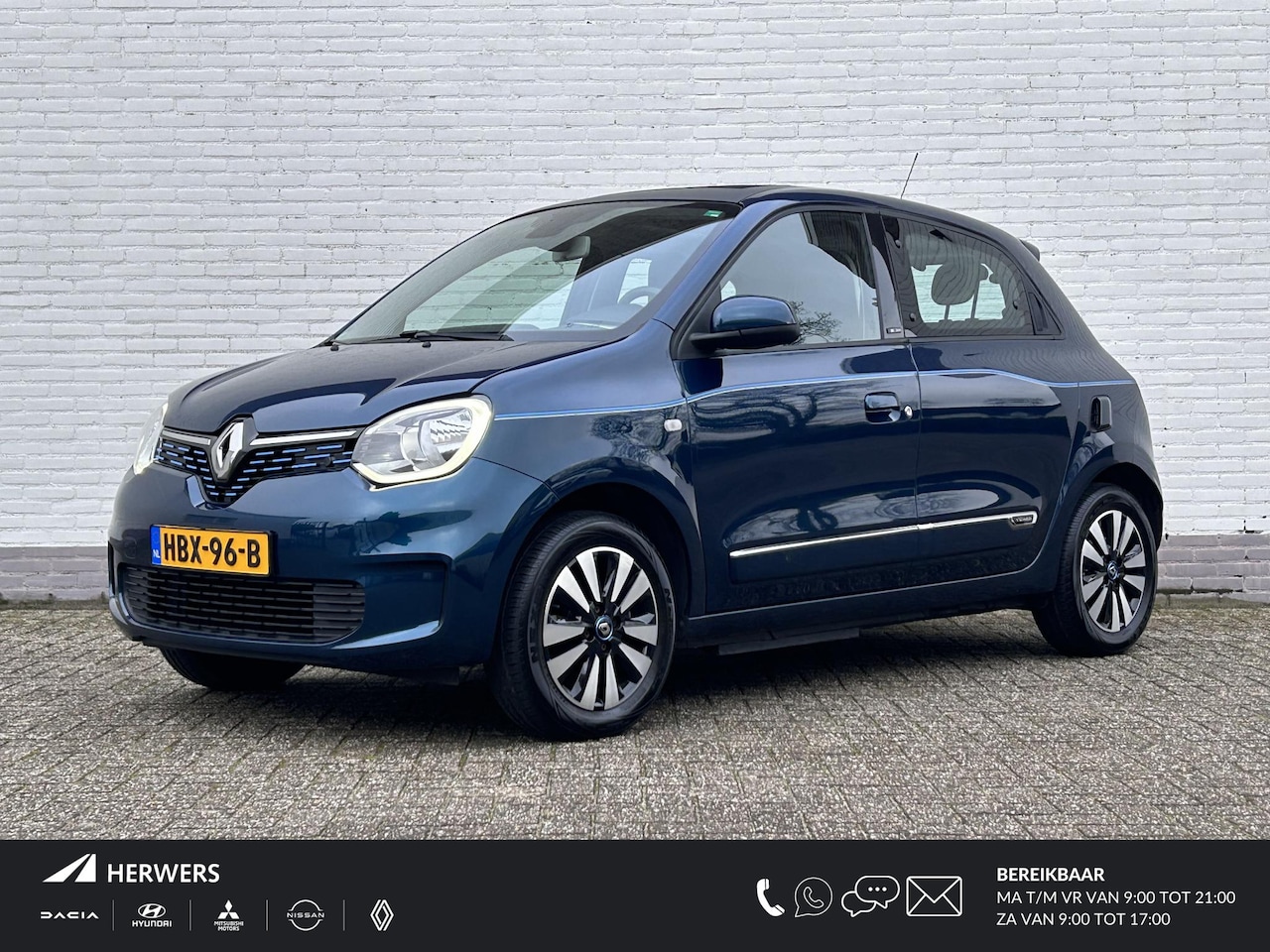 Renault Twingo Z.E. - R80 Intens automaat / Elektrisch vouwdak / Koopaccu / SoH 93.0% / Camera / Apple carplay & - AutoWereld.nl