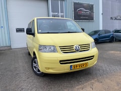 Volkswagen Transporter - 2.5 TDI 300 DoubleCab (bj 2007) AUTOMAAT|LEER|CLIMA