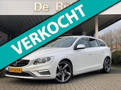 Volvo V60 - 2.0 T3 Summum R-Design | Half leder, Trekhaak, Navi, PDC, Cruise | Parelmoer Wit | Dealero