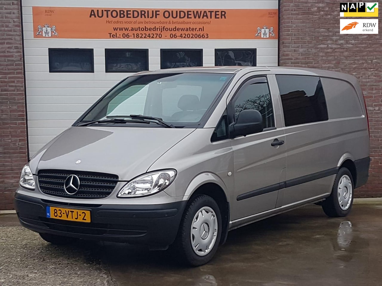 Mercedes-Benz Vito - 115 CDI 320 Lang DC luxe Marge! - AutoWereld.nl