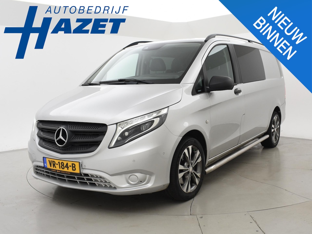 Mercedes-Benz Vito - 119 CDI 190 PK AUT. DUBBEL CABINE 6-PERS. + APPLE CARPLAY | CAMERA | LED | LMV - AutoWereld.nl